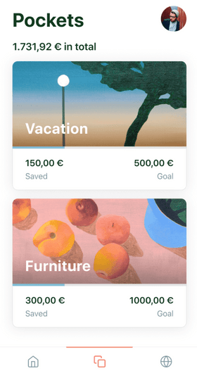 A fully-fledged mobile banking experience